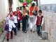 China: School children on a Lijiang Old Town back street, Yunnan Province